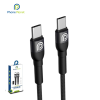 Phone Planet -PJ-CC-001-Aluminum Alloy Type-C to Type-C Cable (Braided Cable) 20V/3A (60W)-1.2M/2M
