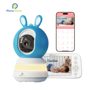 PhonePlanet- PP-SC05 – 2MP Smart Baby Monitor (5G Wi-Fi + Display)